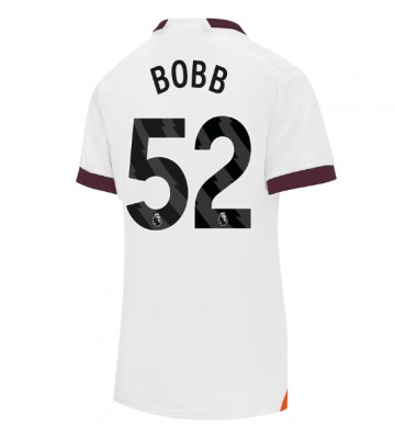 Manchester City Oscar Bobb #52 Bortatröja Dam 2023-24 Kortärmad